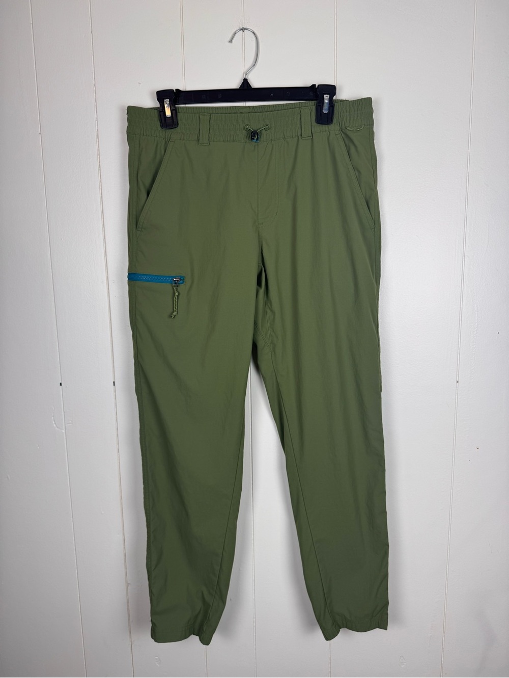 REI Co-op Trail Pants Olive Green Hiking Outdoor Stretch Mens M